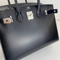 Birkin30 バーキン30 Black ブラック PHW シルバー金具 Box calf ボックスカーフ Stamp-W W刻印