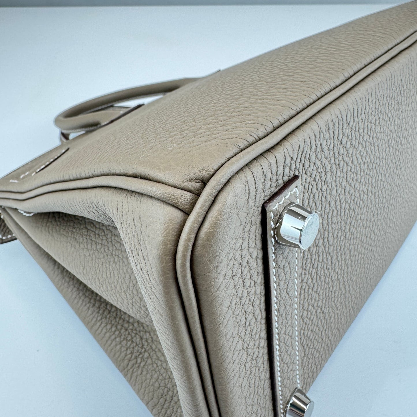 Birkin25 バーキン25 Etoupe エトープ Togo トゴ PHW シルバー金具 Stamp-K K刻