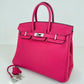Hermès エルメス Birkin25 バーキン25 Stamp-U U刻印  Togo トゴ Rose mexico ローズメキシコ PHW シルバー金具