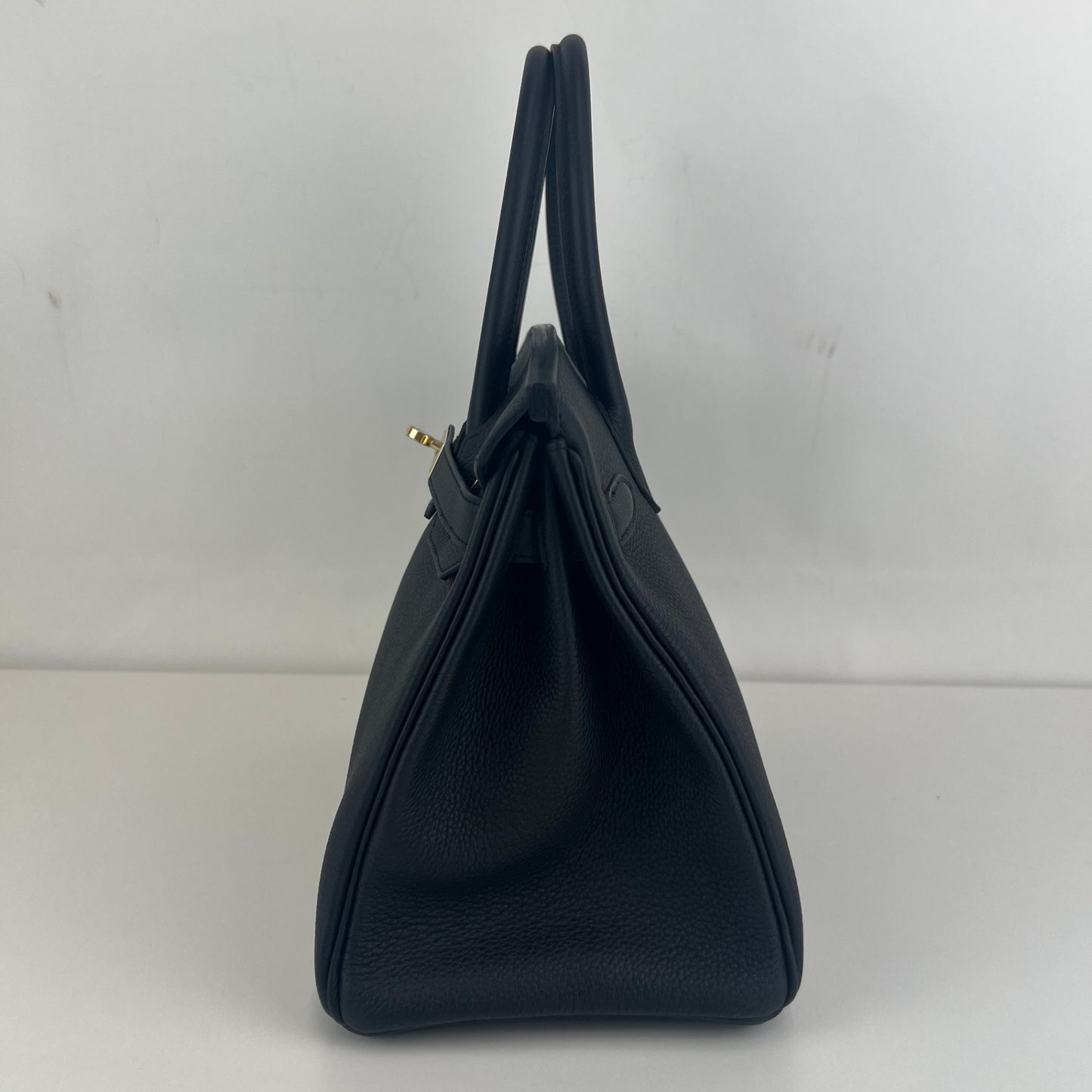 Birkin25 バーキン30 Black ブラック Togo トゴ PMBHW シャンパンゴールド金具 Stamp-K K刻印