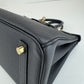 Birkin25 バーキン25 Black 黒 PMBHW シャンパンゴールド金具 Stamp-K K刻印