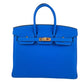Birkin25 バーキン25 Blue hydra ブルーイドラ GHW ゴールド金具 Stamp-W W刻印 Togo トゴ