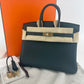 Birkin25 バーキン25 Vert mangrove ヴェールマングローブ  PMBHW シャンパンゴールド金具 Togo トゴ Stamp-K K刻印