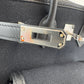 Birkin25 Cargo バーキン25 カーゴ Black ブラック PHW シルバー金具 W刻