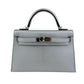 Mini kelly ミニケリー Argent アルジャン PHW シルバー金具 Stamp-K K刻印 Chevre シェーブル