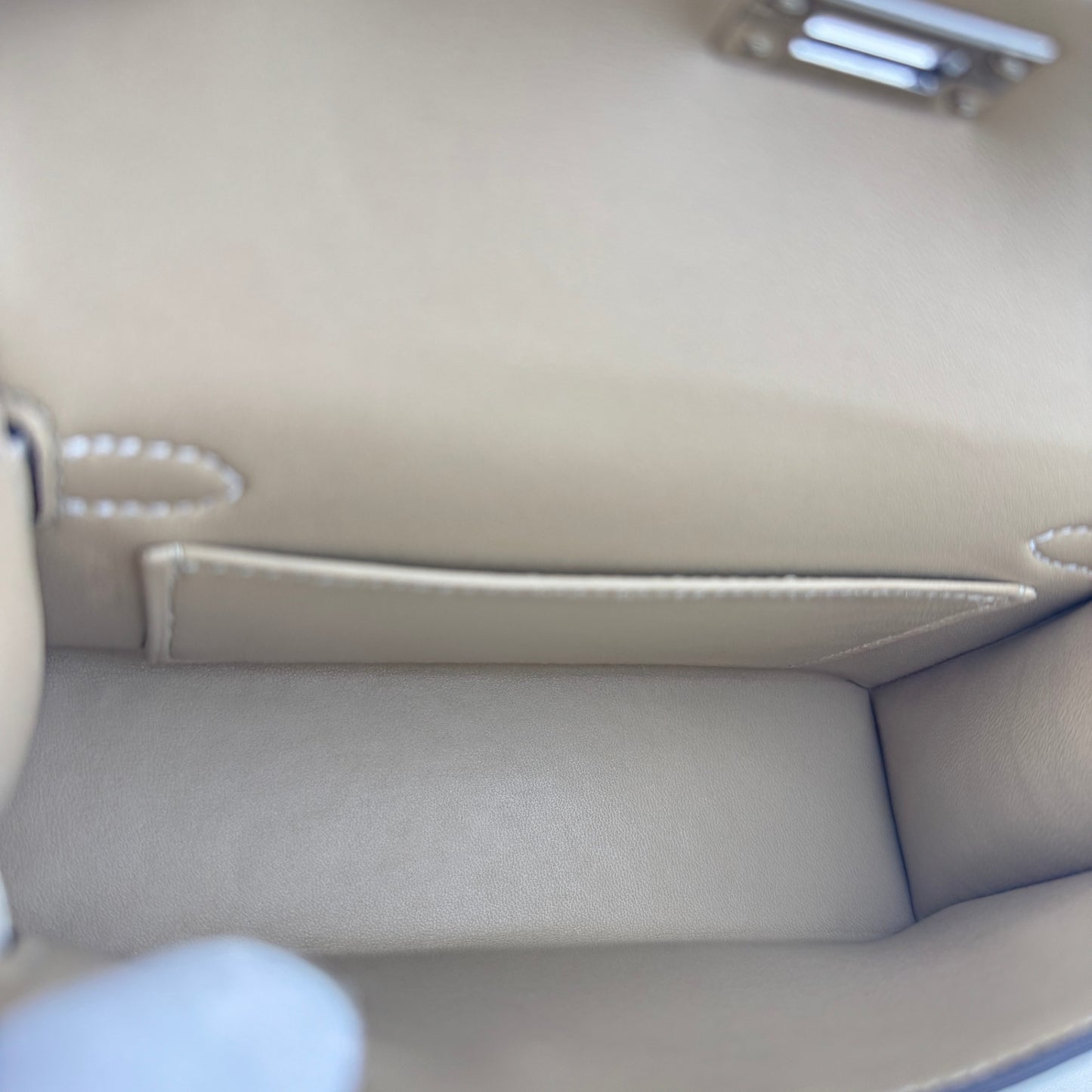 Mini kelly tricolor ミニケリートリコロール Trench トレンチ PHW シルバー金具 Stamp-K K刻印 Epsom エプソン