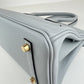 Shoulder Birkin29 ショルダーバーキン29 Blue glacier ブルーグラシエ Evercolor エバーカラー GHW ゴールド金具 Stamp-K K刻印