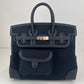 Birkin25 cargo バーキン25カーゴ Black ブラック  PHW シルバー金具 Toile goelan/Swift トワルゴエラン/スイフト Stamp-K K刻印