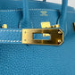 Birkin25 バーキン25 New blue jean ニューブルージーン GHW ゴールド金具 B刻 Togo トゴ