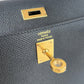 Kelly25 ケリー25 Black ブラック  GHW ゴールド金具 Epsom エプソン Stamp-W W刻印