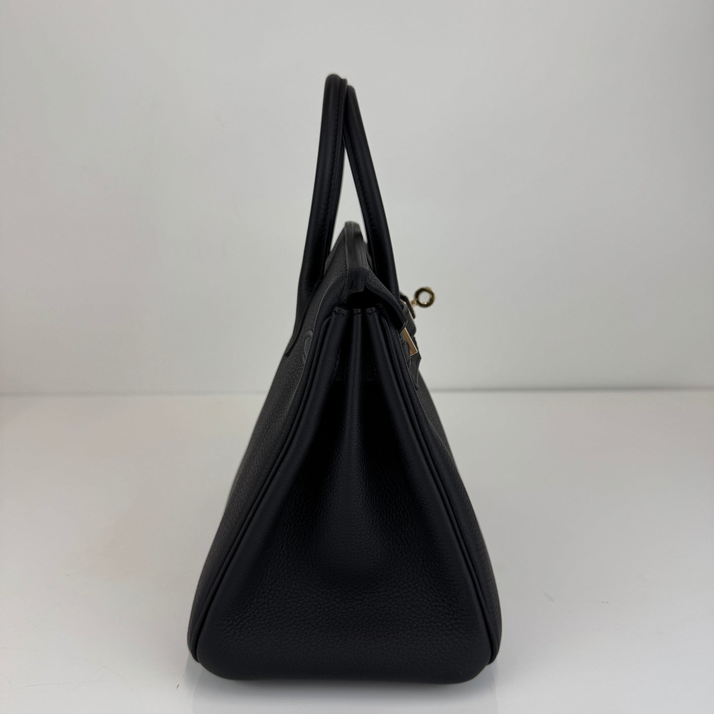 Birkin25 バーキン25 Black 黒 PMBHW シャンパンゴールド金具 Stamp-K K刻印
