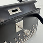 Mini kelly cloute ミニケリークルーテ Black ブラック  PHW シルバー金具 Epsom エプソン Stamp-B B刻印