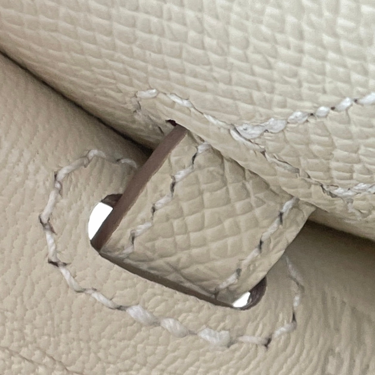 Kelly25 ケリー25 Craie クレ Epsom エプソン PHW シルバー金具 Stamp-W W刻印