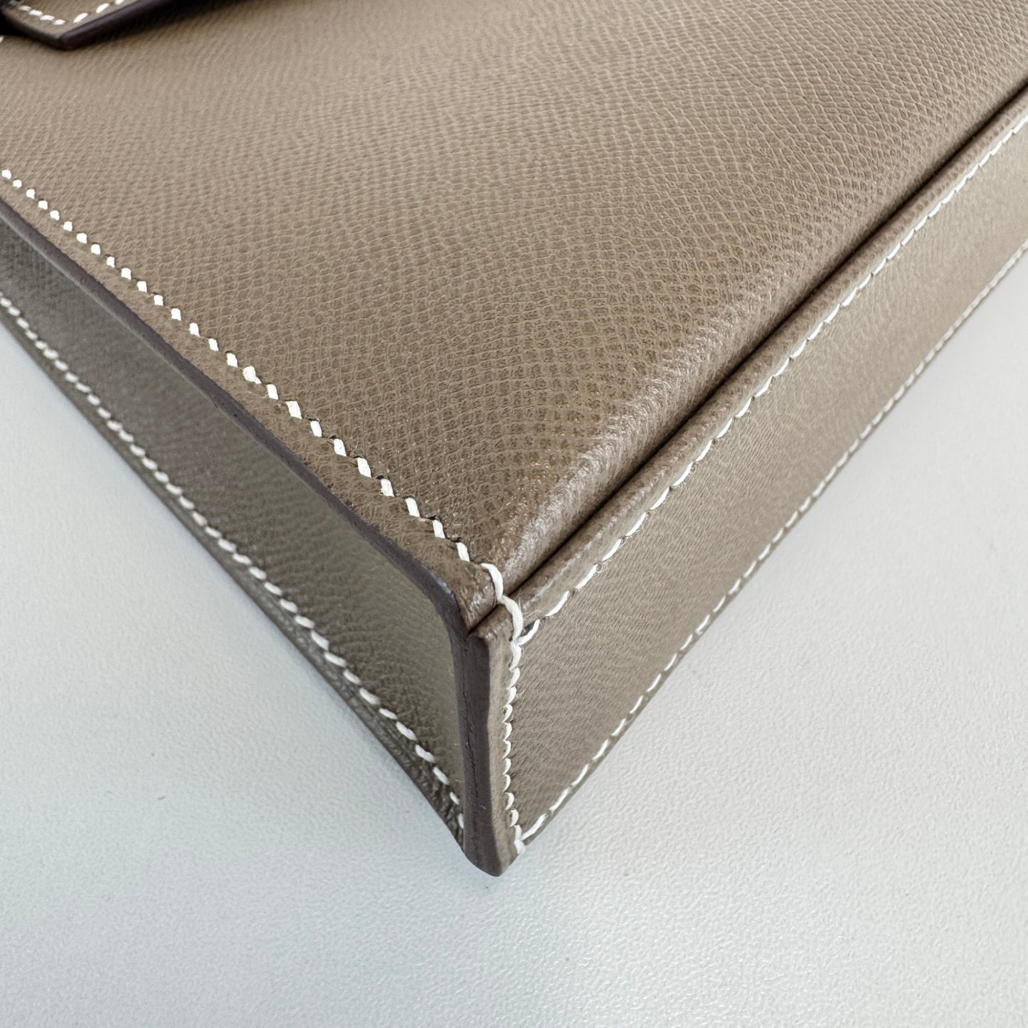 Kelly elan ケリーエラン Madame マダム Etoupe エトープ GHW ゴールド金具 Stamp-K K刻印