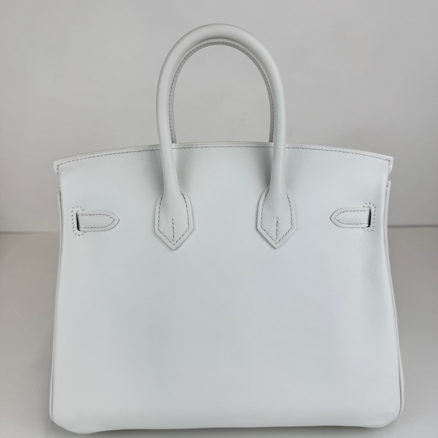 Birkin25 バーキン25 Stamp-W W刻印 Swift スイフト New white ニューホワイト PHW シルバー金具