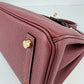 Birkin25 バーキン25 Rouge H ルージュアッシュ YG金具 Stamp-K K刻印 Togo トゴ