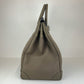 新品未使用 Hermès エルメス Haut a Courroies 40 オータクロア 40 Toundra　ツンドラ  PHW シルバー金具 Togo/Toile Militaire  トゴ/トワルミリタリー ハンドバッグ　メンズバッグ