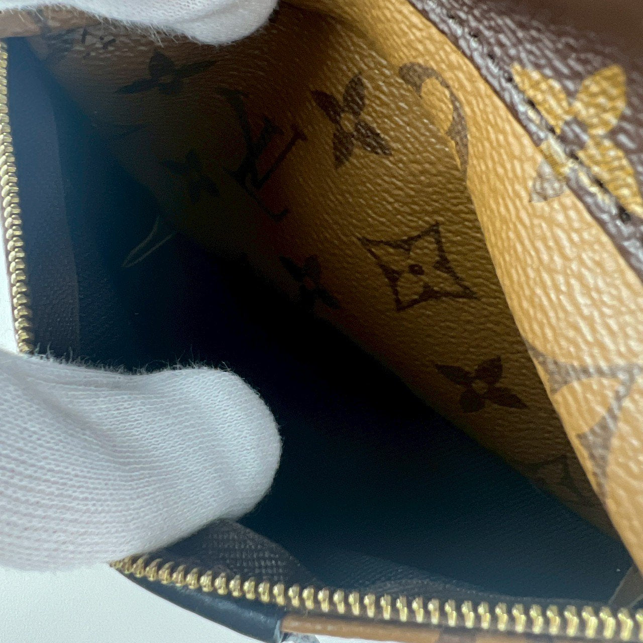 リュックサック ブラウン モノグラム・リバースキャンバスレザー