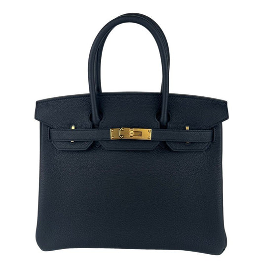 Birkin30 バーキン30 Black ブラック Togo トゴ GHW ゴールド金具 Stamp-W W刻印