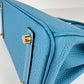 Birkin25 バーキン25 New blue jean ニューブルージーン GHW ゴールド金具 B刻 Togo トゴ