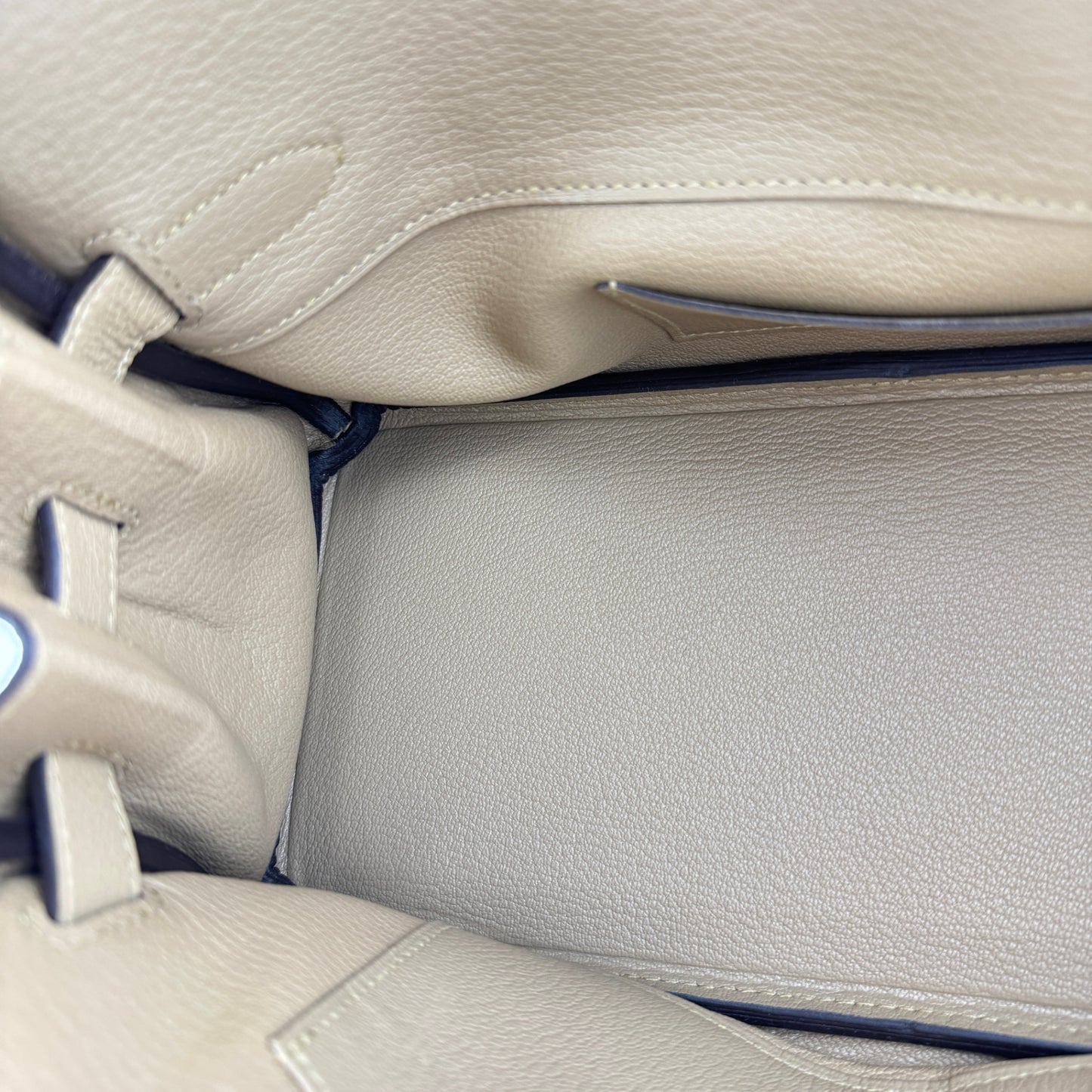 Shoulder Birkin29 ショルダーバーキン29 Poussiere プシエール  PMBHW シャンパンゴールド金具 Evercolor エバーカラー Stamp-K K刻印