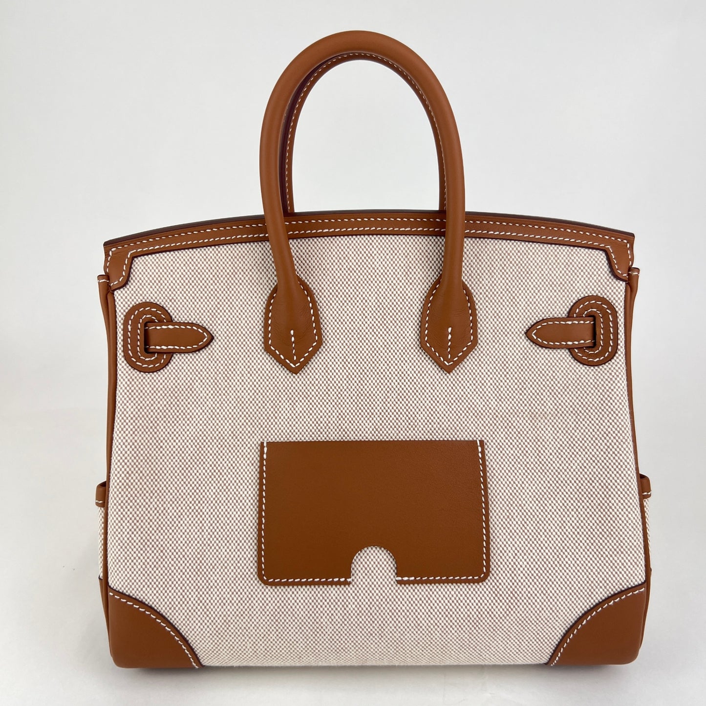 Birkin25 cargo バーキン25 カーゴ Gold ゴールド Toile goelan/Swift トワルゴエラン/スイフト PHW シルバー金具 Stamp-K K刻印