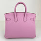 Birkin25 バーキン25 Mauve sylvestre モーヴシルベストル Swift スイフト RGHW ローズゴールド金具 Stamp-W W刻印