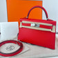 Mini kelly ミニケリー Rouge de coeur ルージュクー Madame マダム PHW シルバー金具 Stamp-K K刻印