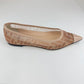 Colibri Pointed Toe Ballerina Flat  コリブリ ポインテッドトゥ バレエフラット Pink ピンク ポリアミド  カーフレザー  ラムレザー サイズ37 24cm