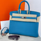 Birkin25 バーキン25 New blue jean ニューブルージーン SV金具 Stamp-W W刻印 Togo トゴ