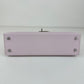 Mini kelly ミニケリー Stamp-K K刻印 Epsom エプソン Mauve pale モーヴペール PHW シルバー金具