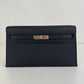 Kelly elan ケリーエラン Black ブラック PHW シルバー金具 Stamp-K K刻印 Epsom エプソン