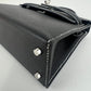 Mini kelly HSS ミニケリーHSS Black ブラック PHW シルバー金具 Stamp-K  K刻印