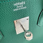 Birkin35 バーキン35 Vert moyen ヴェールモワイヤン Togo トゴ PHW シルバー金具 Stamp-K K刻印