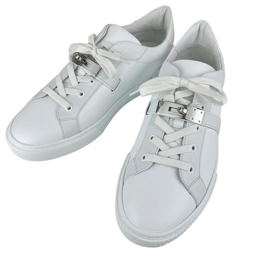 Sneaker DAY スニーカーデイ White ホワイト PHW シルバー金具 カーフスキン 42.5（26.5cm）
