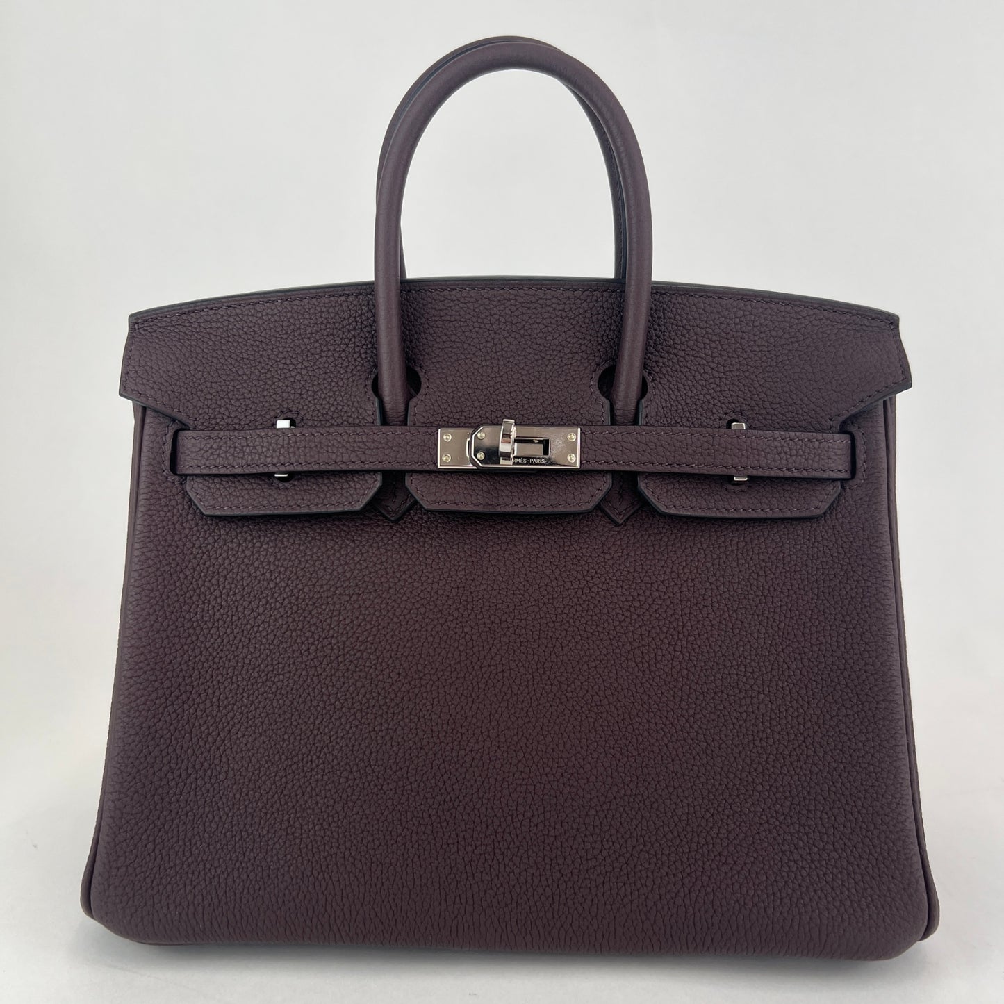 Birkin25 バーキン25 Stamp-B B刻印 Togo トゴ Rouge sellier ルージュセリエ PHW シルバー金具