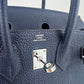 Birkin25 バーキン25 Blue nuit ブルーニュイ PHW SV金具 Y刻 Togo トゴ