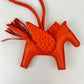 Rodeo Pegasus charm PM ロデオチャーム ペガサス Orange poppy オレンジポピー アリゲーター/スイフト Stamp-U U刻