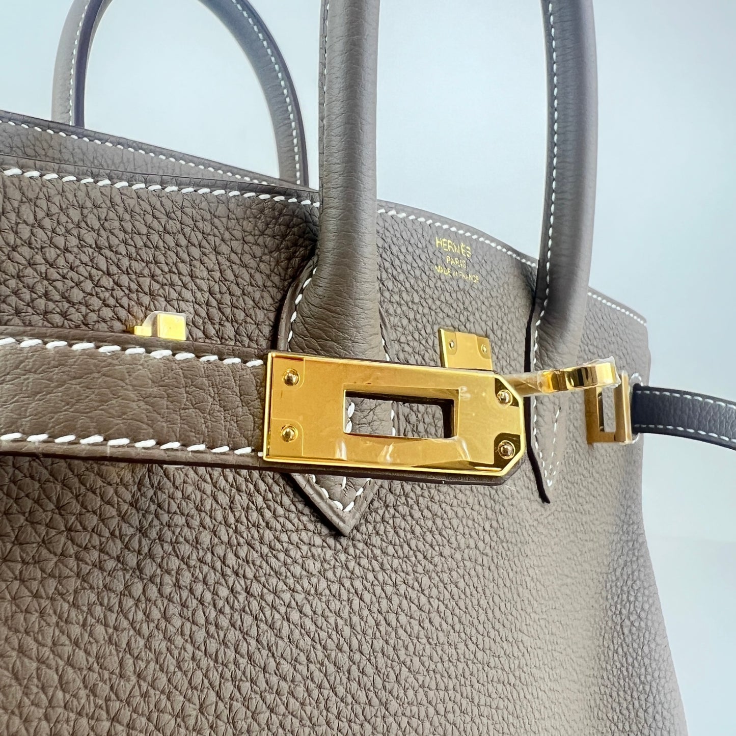 Birkin25 バーキン25 Etoupe エトープ Togo トゴ GHW ゴールド金具 Stamp-K K刻印