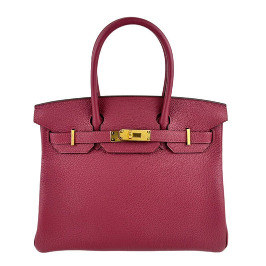 Birkin30 バーキン30 Ruby ルビー  GHW ゴールド金具    Togo トゴ　Stamp-B B刻印