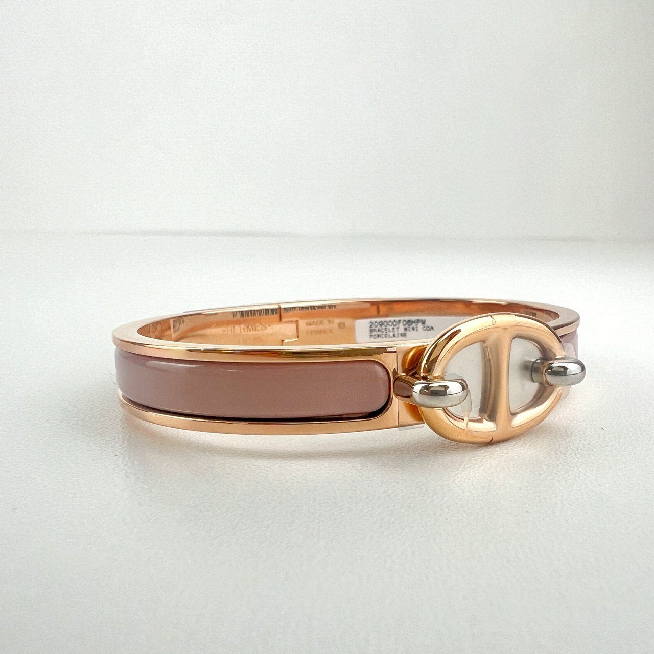 エナメルブレスレット ミニ・クリック/シェーヌ・ダンクル ローズ・ボーテ ゴールデンローズ