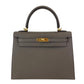 Kelly25 Sellier ケリー25 セリエ Etain エタン GHW ゴールド金具 Stamp-K K刻印 Epsom エプソン