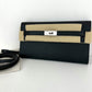 Kelly to go ケリートゥーゴー Black ブラック Epsom エプソン PHW シルバー金具 Stamp-Y Y刻印