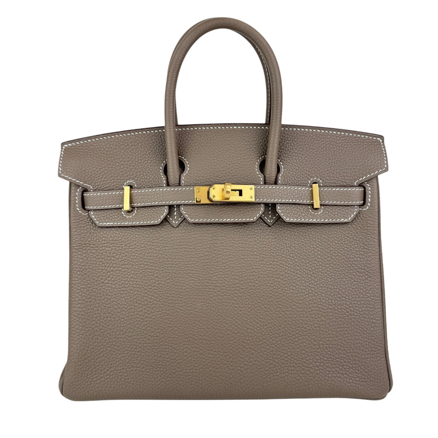 Birkin25 バーキン25 Etoupe エトープ  GHW ゴールド金具 Togo トゴ Stamp-W W刻印