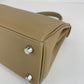Kelly25 colormatic ケリー25カラーマティック Poussiere プシエール PHW シルバー金具 Stamp-K K刻