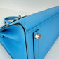 Birkin25 sellier バーキン25 セリエ Celeste セレステ PHW シルバー金具 U刻 Epsom エプソン