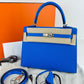 Kelly25 ケリー25 Blue hydra ブルーイドラ  GHW ゴールド金具 Epsom エプソン Stamp-W W刻印