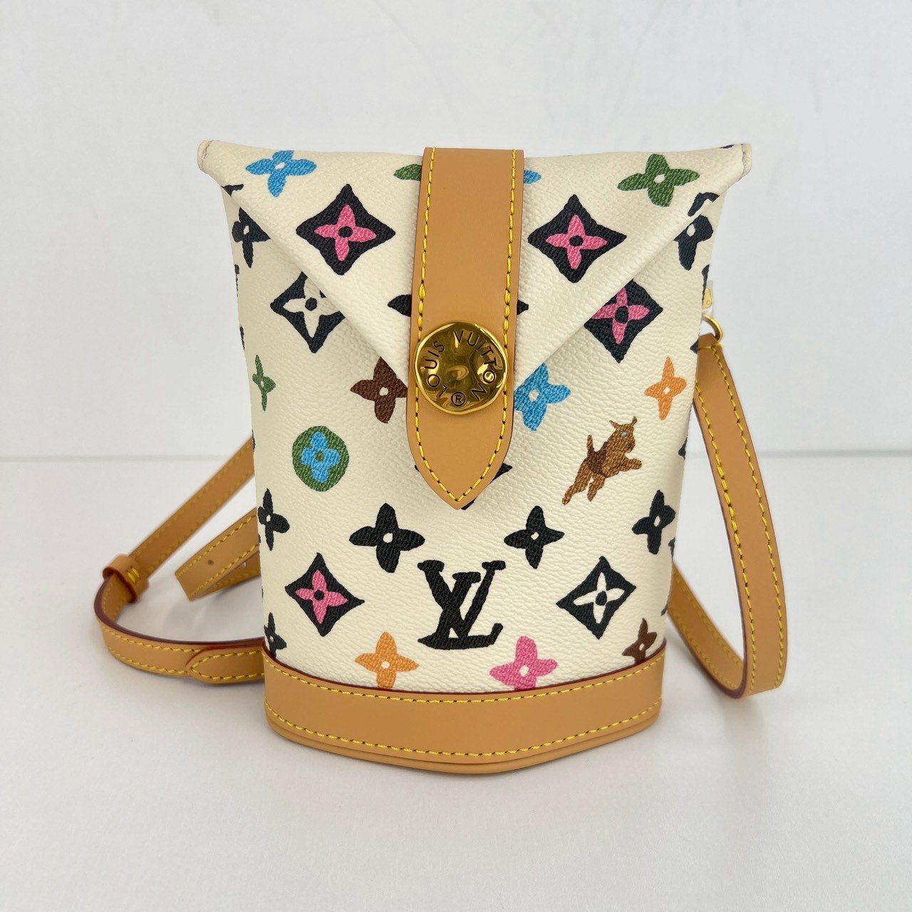 ルイヴィトン LV モノグラム クラギー エンベロップ ショルダー M83343 レディース