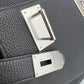 Haut a courries50 multi pocket オータクロア50 マルチポケット Black ブラック Togo トゴ PHW シルバー金具 Stamp-W W刻印