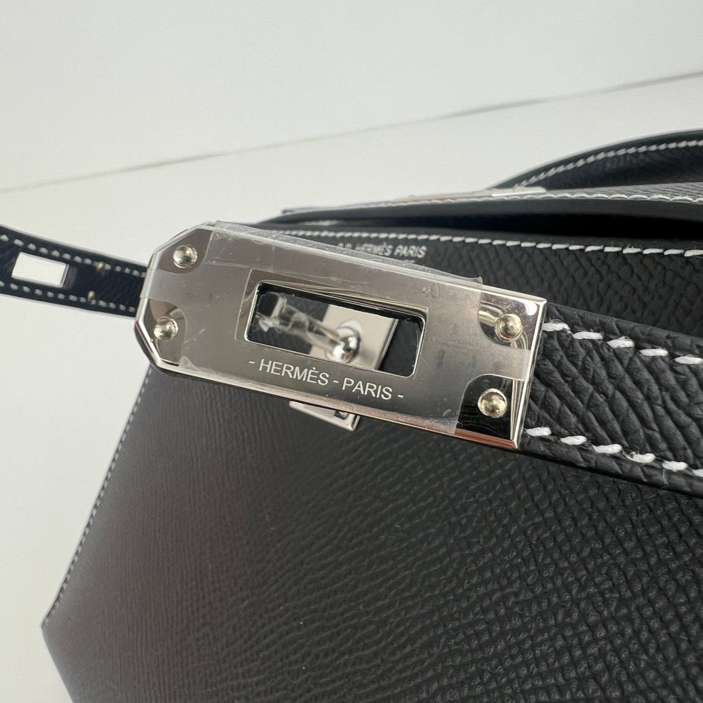 Mini kelly HSS ミニケリーHSS Black ブラック PHW シルバー金具 Stamp-K  K刻印
